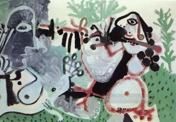 Dos mujeres en un paisaje 1967 Pablo Picasso Pinturas al óleo